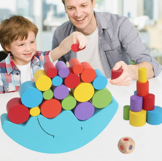 Oluuu. Mond-Balance-Spiel für Babys und Kleinkinder – Spielzeug für Mädchen und Jungen (2-4 Jahre)