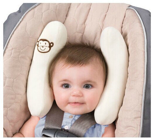 Oluuu. Babykopfform-Kissen – Bananenkissen für optimalen Kopf- und Nackenstütze