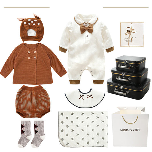 Oluuu. Neugeborenen Geschenkbox – Babybekleidungs-Set