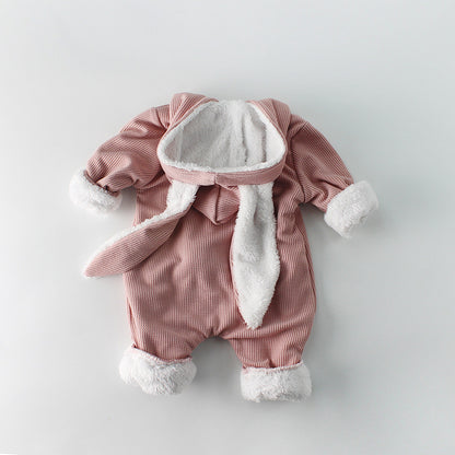 Oluuu. Plüsch-Baby-Overall – Langärmeliger Strampler für kuschelige Momente