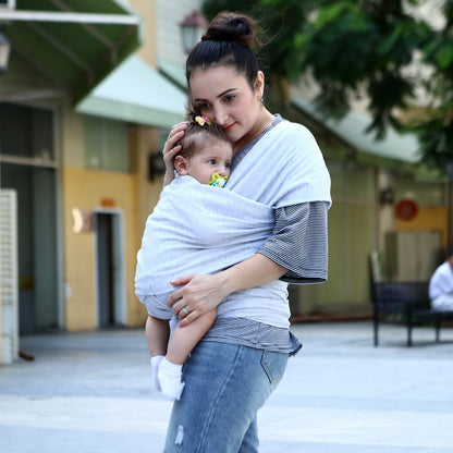 Oluuu. Baby Sling – Unifarbener Babytrage
