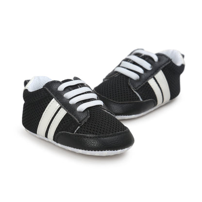 Oluuu. Baby Jungen & Mädchen Mokassins – Weiche, rutschfeste PU-Leder-Sneaker für Neugeborene