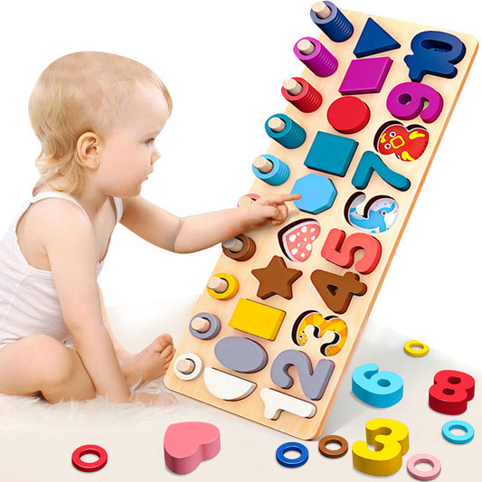 Oluuu. Zahlenpuzzle mit Logarithmentafel – Bauklötze
