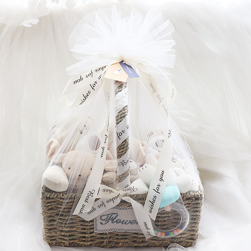 Oluuu. Neugeborenen Baby Spielzeug Set aus Buntbaumwolle – Geschenkbox