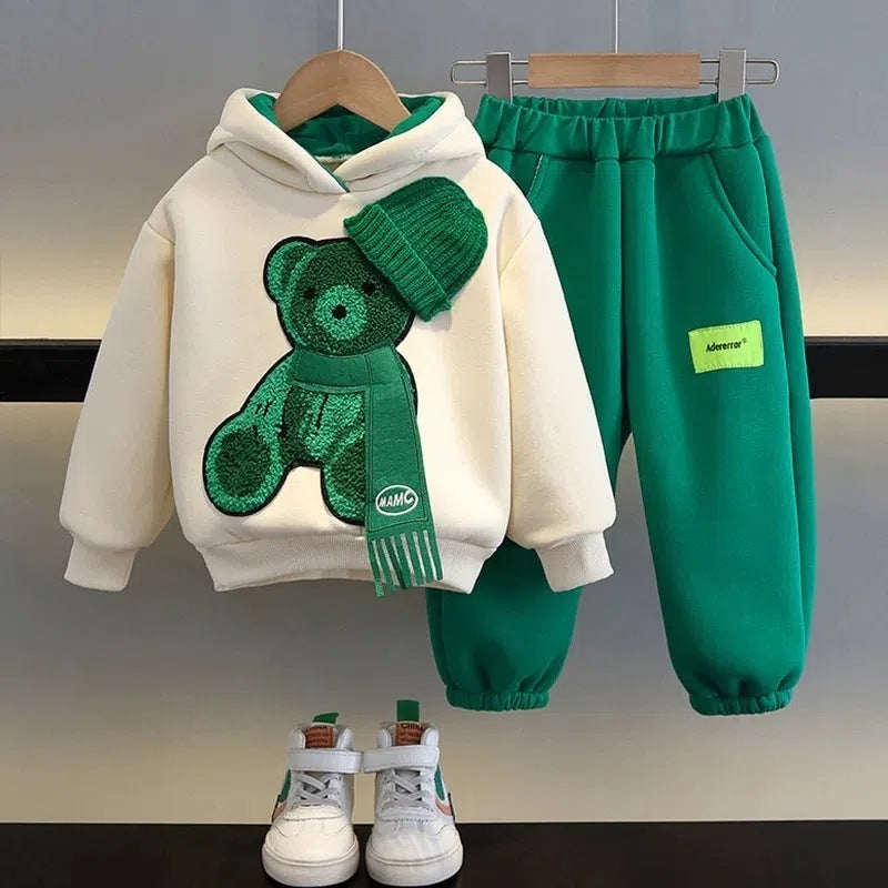 Oluuu. Mode Set für Jungen und Mädchen – Sportlicher Pullover für Kinder im Frühling und Herbst