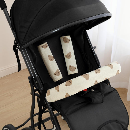 Oluuu. Baby-Laufwagen – Kinder-Landschaftswagen mit Anti-Biss-Sabber-Tuch