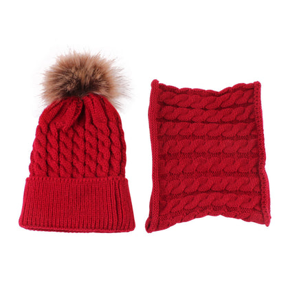 Oluuu. Baby Winter Mütze und Schal Set