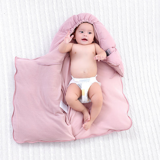 Oluuu. Hochwertiger Daunen-Cotton-Schlafsack – Weich und Warm für Ihr Baby