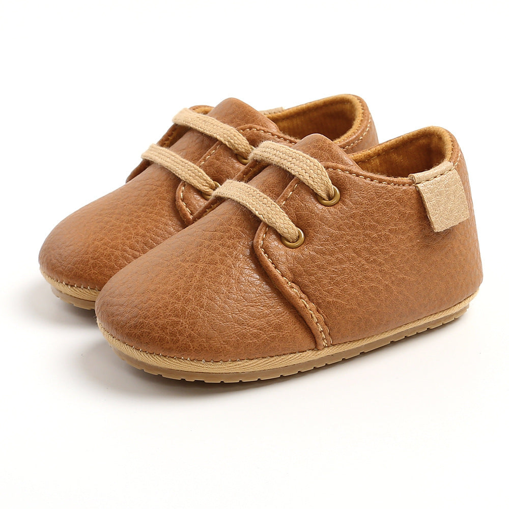 Oluuu. Kleine Leder-Schuhe – Baby Lauflernschuhe im Frühling- und Herbst-Stil