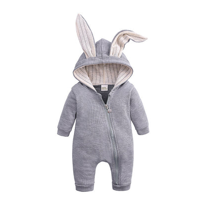 Oluuu. Baby Romper mit Hasenohren