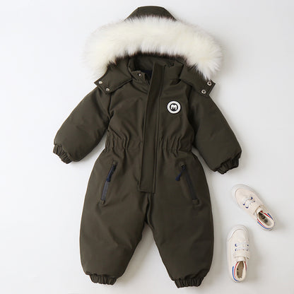 Oluuu. Winter Jumpsuit für Kinder – Stilvoll und warm durch die kalte Jahreszeit