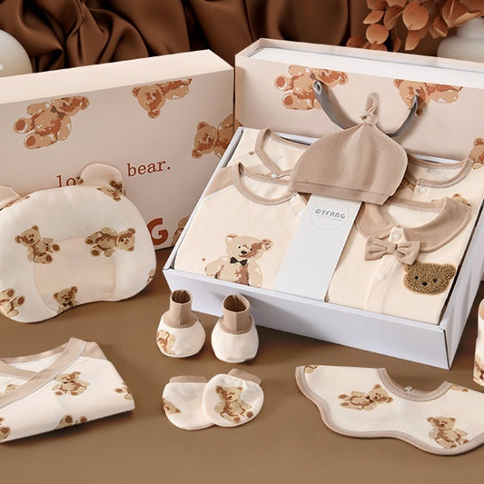 Oluuu. Neugeborenen Geschenkbox – Baby Begrüßungsoutfit Set