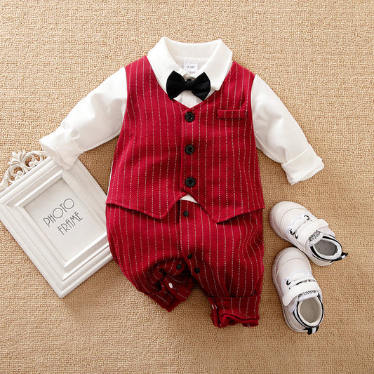 Oluuu. Herbstbekleidung für Babys – Jungen Strampler