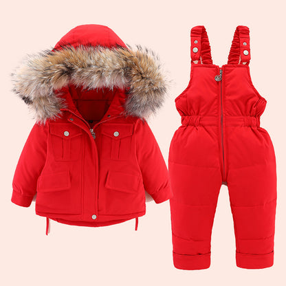 Oluuu. Baby Baumwoll-Set: Zweiteiliges Outfit für Jungen und Mädchen