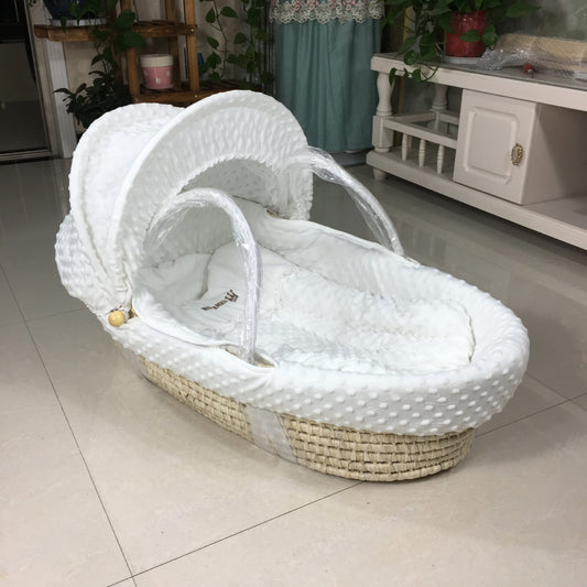 Oluuu. Tragbares Multifunktionales Wiegenbett mit Moskitonetz und Matratze – Perfekt für Unterwegs