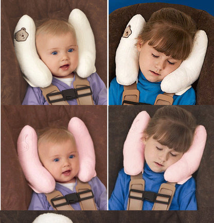 Oluuu. Babykopfform-Kissen – Bananenkissen für optimalen Kopf- und Nackenstütze
