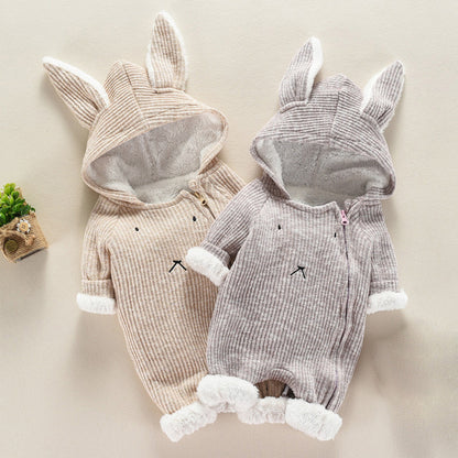 Oluuu. Neugeborenen Baby Jungen & Mädchen Cartoon Hoodie Romper mit Ohren
