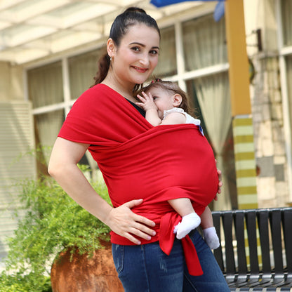 Oluuu. Baby Sling – Unifarbener Babytrage