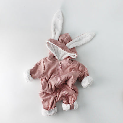 Oluuu. Plüsch-Baby-Overall – Langärmeliger Strampler für kuschelige Momente