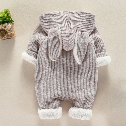 Oluuu. Neugeborenen Baby Jungen & Mädchen Cartoon Hoodie Romper mit Ohren