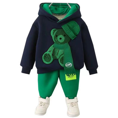 Oluuu. Mode Set für Jungen und Mädchen – Sportlicher Pullover für Kinder im Frühling und Herbst