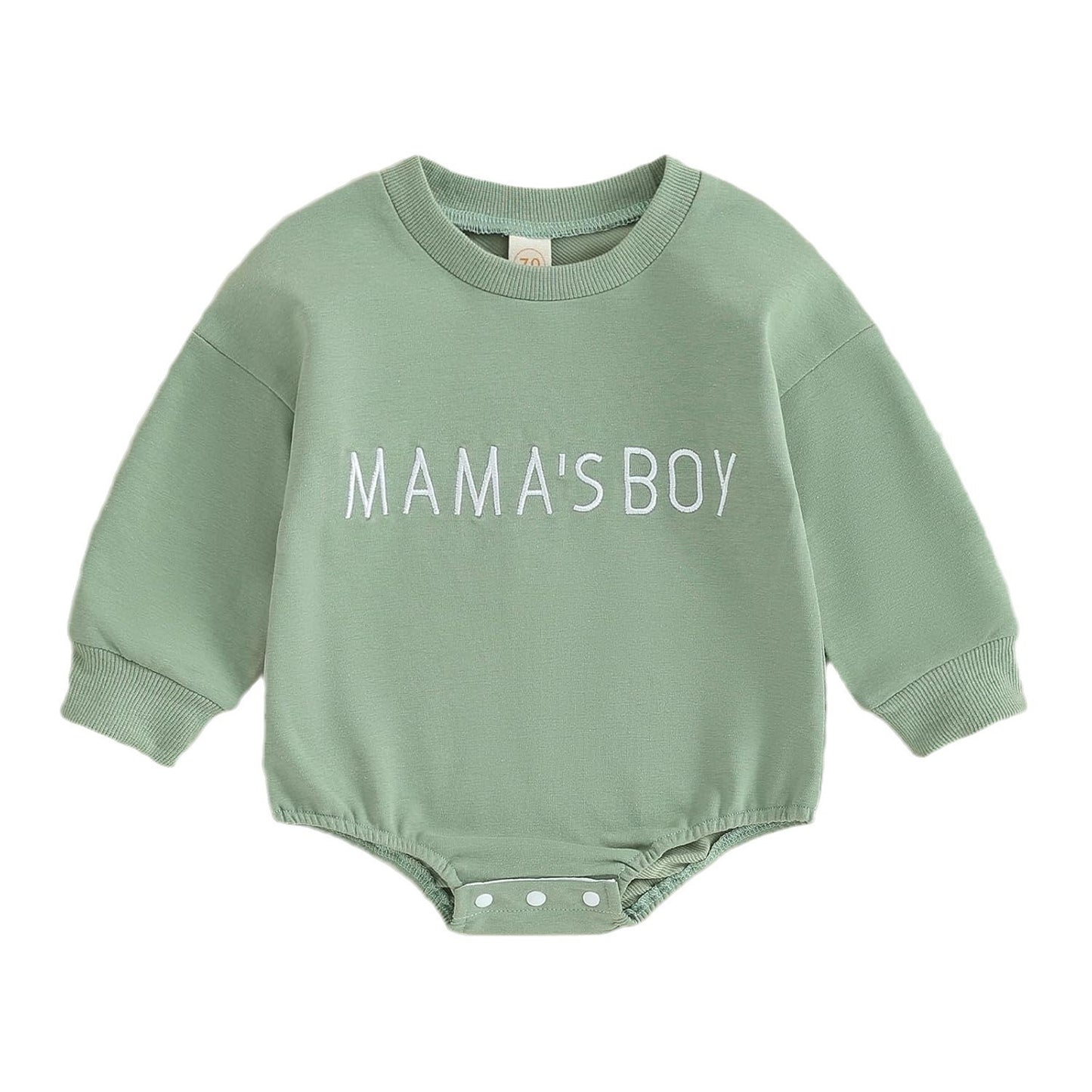 Oluuu. Baby Winter Jumpsuit – Romper mit Buchstaben-Print, Baby Bodysuit