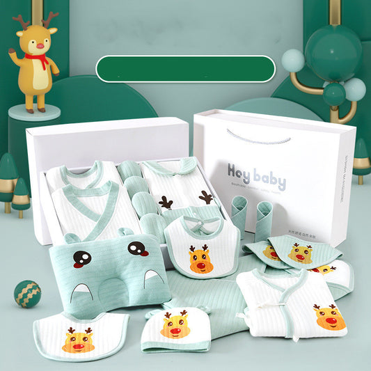 Oluuu. Baby Geschenkbox aus reiner Baumwolle – Perfektes Set für Neugeboren