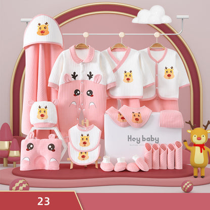 Oluuu. Baby Geschenkbox aus reiner Baumwolle – Perfektes Set für Neugeboren