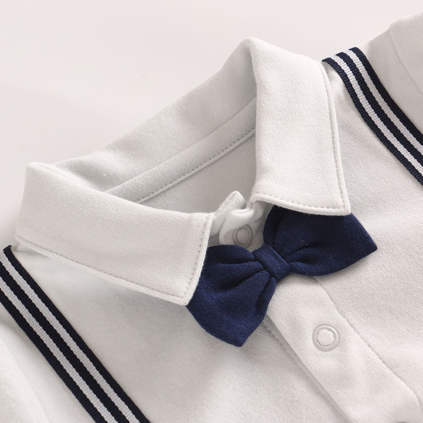 Oluuu. Frühjahrs- und Herbst-Gentleman Romper für Baby Jungen