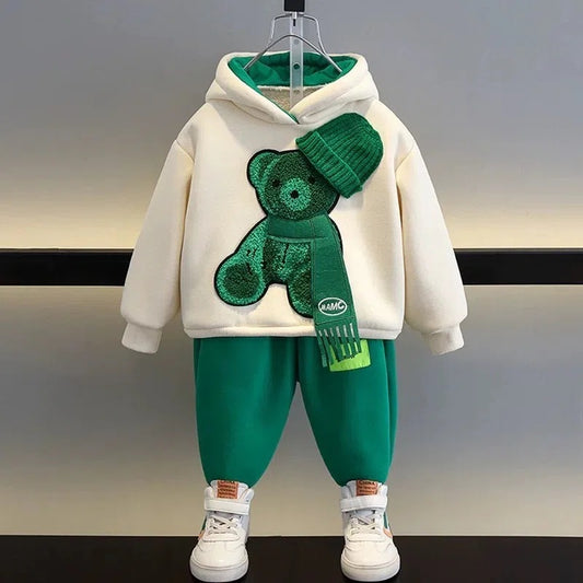 Oluuu. Mode Set für Jungen und Mädchen – Sportlicher Pullover für Kinder im Frühling und Herbst