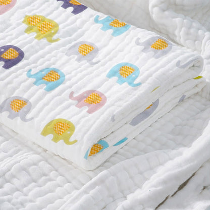 Oluuu. Baby Badehandtuch aus reiner Baumwolle