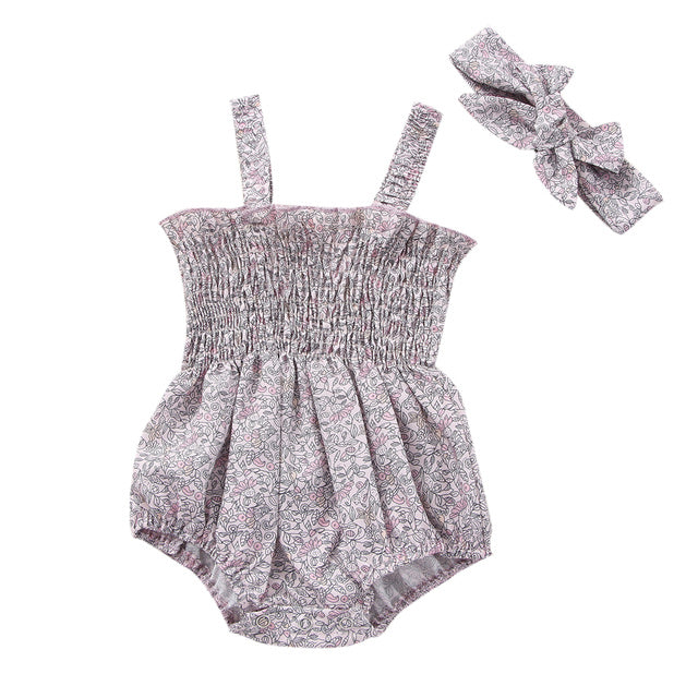 Oluuu. Baby Mädchen 2-teiliges Sommer-Outfit, ärmelloses Frill Top mit Shorts