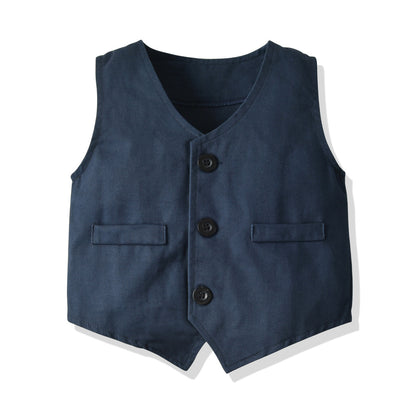 Oluuu. Baby Jungen Gentleman Anzug – Einteiler Romper