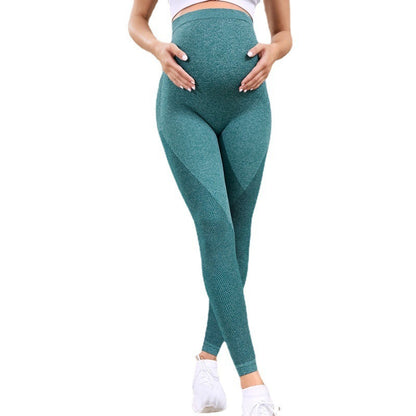 Oluuu. Yoga-Hose für Schwangere – Hohe Taillenhose mit Bauchunterstützung