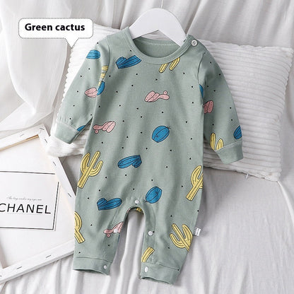 Oluuu. Herbstbekleidung – Baby Romper und Pyjama aus reinem Baumwollstoff
