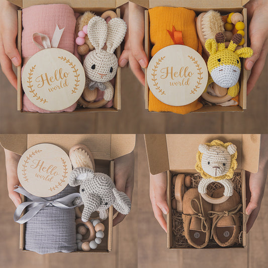 Oluuu. Baby Lernspielzeug & Beißringe Geschenkbox