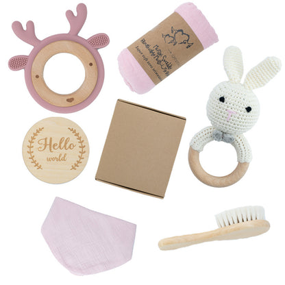 Oluuu. Baby Lernspielzeug & Beißringe Geschenkbox