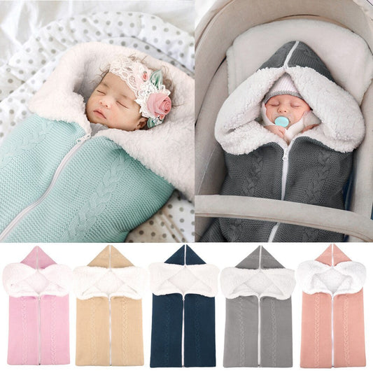 Oluuu. Baby Outdoor-Schlafsack für Kinderwagen – 2-in-1 Zip-Design, Decke und Schlafsack in einem