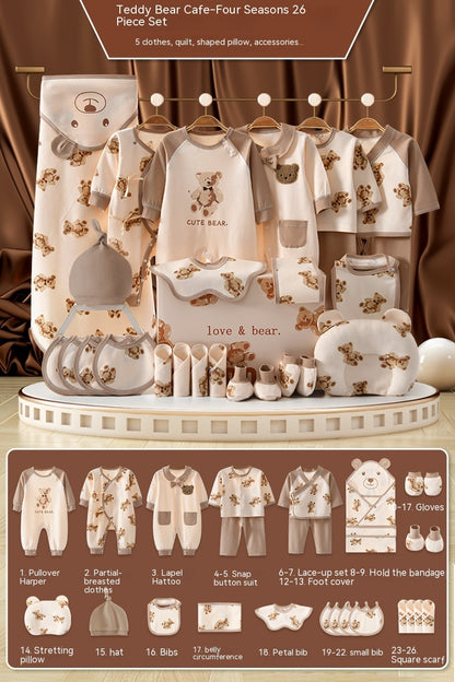 Oluuu. Neugeborenen Geschenkbox – Baby Begrüßungsoutfit Set