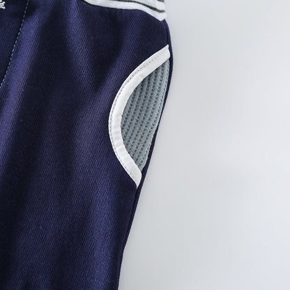 Oluuu. Streifen Pullover und Hose Set – Baumwolle für Jungen