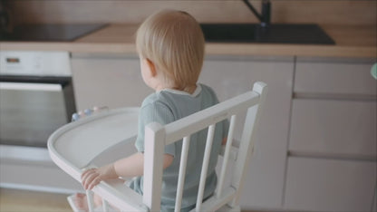 Oluuu. Weiches Wasserdichtes Silikon Baby Lätzchen mit Auffangtasche